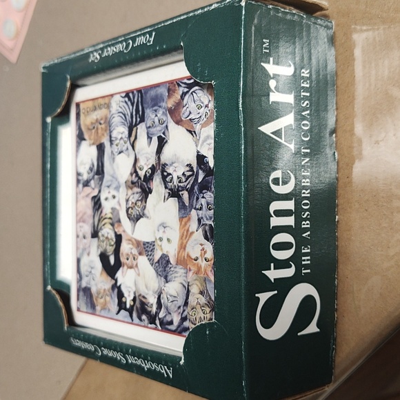 Four Coaster Set - Picture 3 of 4